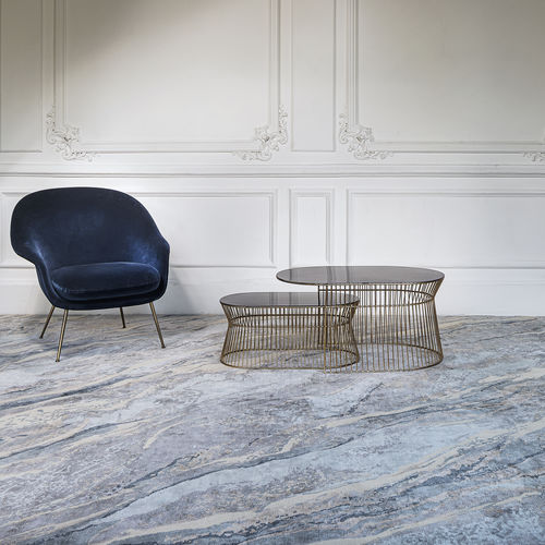 Tappeto contemporaneo - ONYX STARDUST - Edition Bougainville - a motivi / in PET / in lana