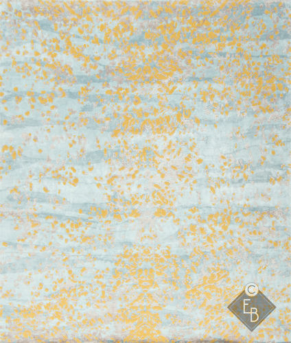 Tappeto in lana - WILD MIMOSA - Edition Bougainville - contemporaneo / a motivi / in seta