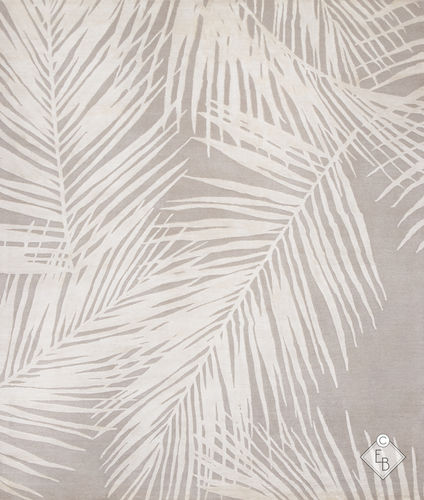 Tappeto contemporaneo - BRAHEA IVORY - Edition Bougainville - con motivi naturali / in lana / in seta
