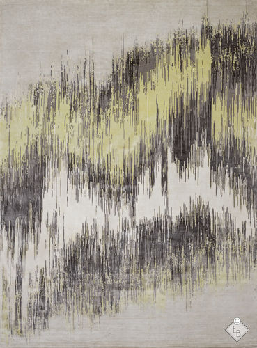 Tappeto contemporaneo - DOWNPOUR TOUNDRA - Edition Bougainville - a motivi / rettangolare / su misura