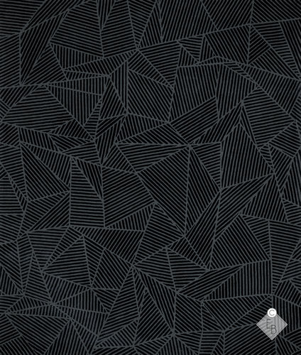 Tappeto contemporaneo - IENA ABYSSE - Edition Bougainville - a righe / geometrico / in PET