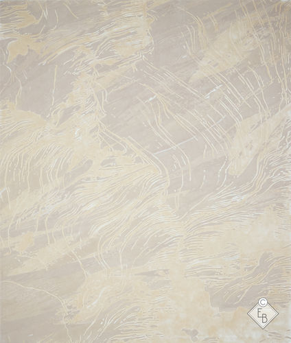 Tappeto contemporaneo - RESSAC SELENITE - Edition Bougainville - a motivi / rettangolare / quadrato