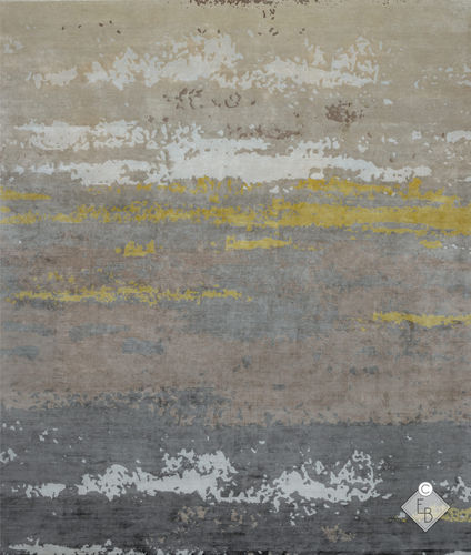 Tappeto in seta - CLOUD DUSK - Edition Bougainville - contemporaneo / a motivi / in canapa