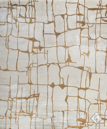 Tappeto contemporaneo - COLOMBO ALEZAN - Edition Bougainville - a motivi / in canapa / in PET