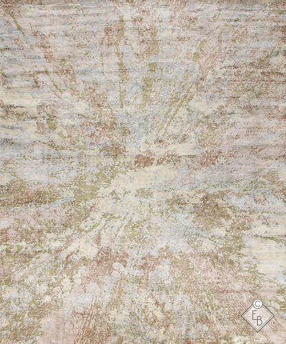 Tappeto in lana - DRYADE RAINFOREST - Edition Bougainville - contemporaneo / a motivi / in PET