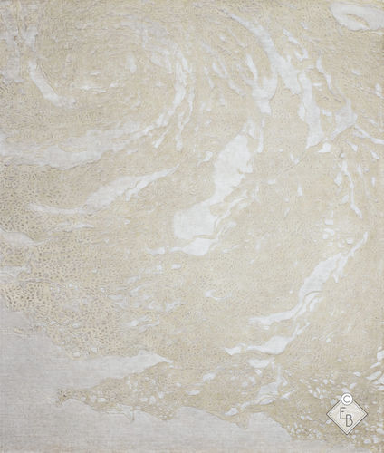Tappeto in lana - HAZEL SALT - Edition Bougainville - contemporaneo / a motivi / in PET
