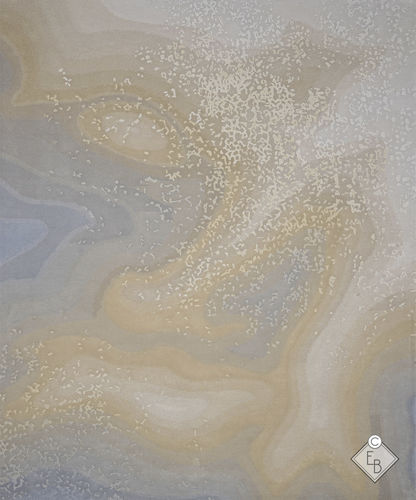 Tappeto in lana - FLAKE BLAZE - Edition Bougainville - contemporaneo / a motivi / in PET