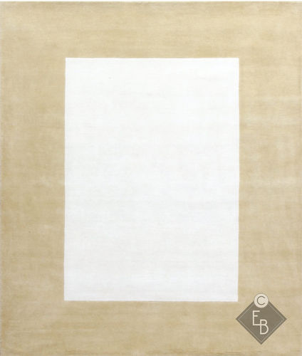 Tappeto contemporaneo - MOTU BEIGE - Edition Bougainville - a motivi / in PET / in lana
