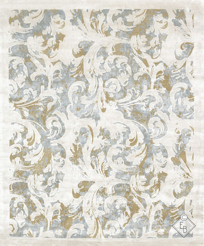 Tappeto contemporaneo - BEAUCHAMP EARTH - Edition Bougainville - a motivi / in canapa / in PET