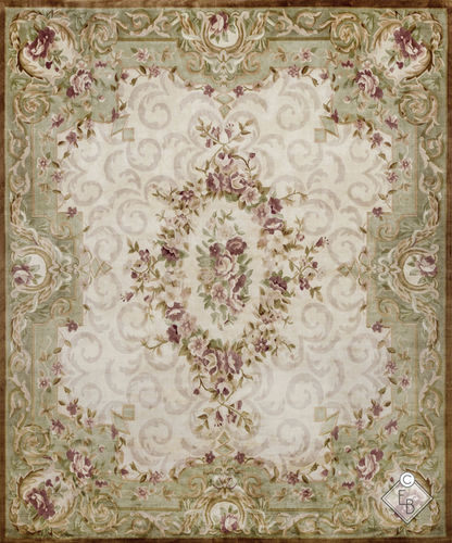 Tappeto tradizionale - BAGATELLE STANDARD - Edition Bougainville - a fiori / in PET / in lana