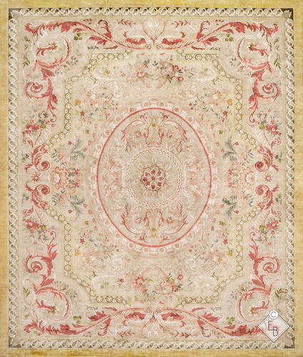 Tappeto tradizionale - FERRIERE STANDARD - Edition Bougainville - a fiori / in lana / in seta