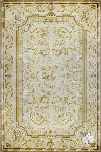 Tappeto tradizionale - GONZAC STANDARD - Edition Bougainville - a fiori / in PET / in lana