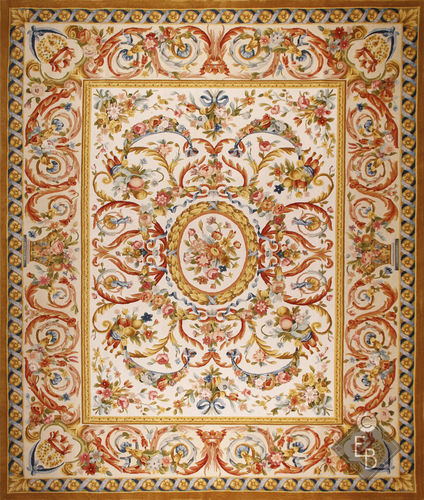 Tappeto tradizionale - VOUGEOT STANDARD - Edition Bougainville - a fiori / in PET / in lana