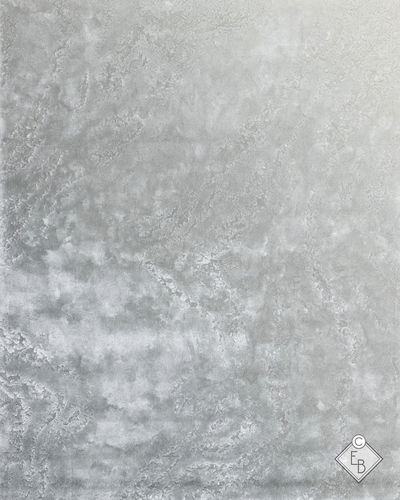 Tappeto contemporaneo - RUPESTRIS CELADON - Edition Bougainville - a motivi / in seta vegetale / rettangolare