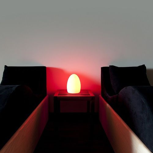Lampada da comodino - EGG  - Imagilights - in vetro / contemporanea / con cavo