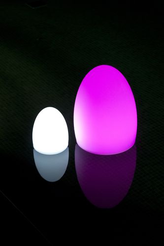 Lampada da pavimento - EGG - Imagilights - in vetro / contemporanea / con cavo