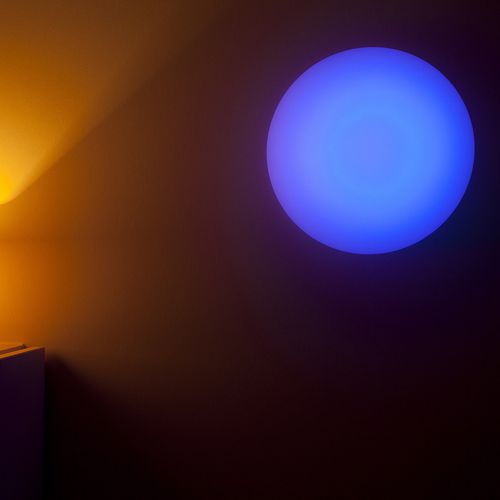 Applique contemporanea - HALF BALL - Imagilights - da interno / in vetro / tonda