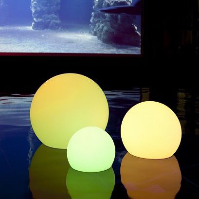 Lampada galleggiante - BALL - Imagilights - in vetro / contemporanea / con cavo