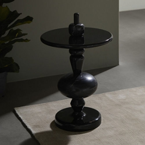 Tavolo d'appoggio contemporaneo - SHUFFLE  - Andtradition - in legno massiccio / in MDF laccato / con supporto in MDF laccato