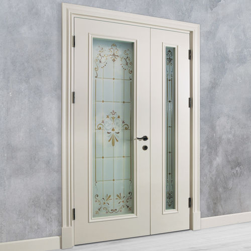 Porta da interno - CLASSIC : MARE - ARTELLA - in legno / battente / semivetrata