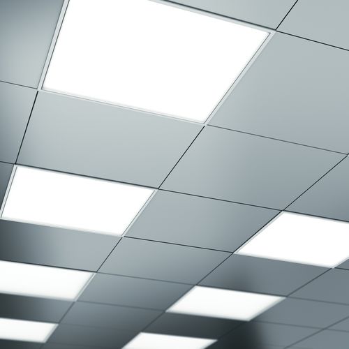 Luce da incasso a soffitto - CLEAN II  - ZUMTOBEL - LED / quadrata / in altezza