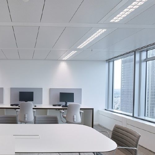 Luce a sospensione - MIREL EVOLUTION - ZUMTOBEL - LED / lineare / quadrata