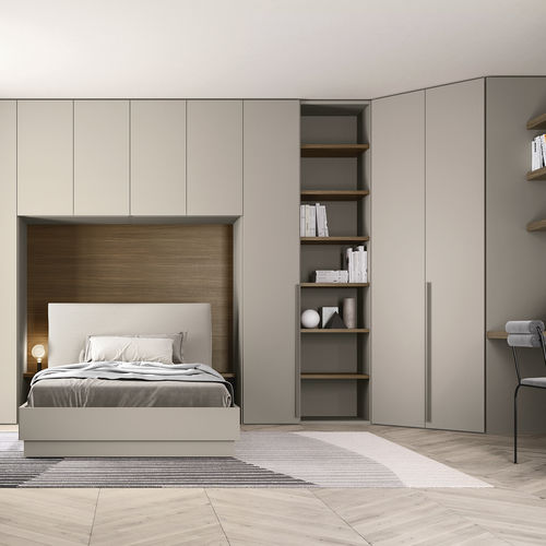 Armadio modulare - ALTERNA SM2015 - ZALF spa - ad angolo / contemporaneo / in noce