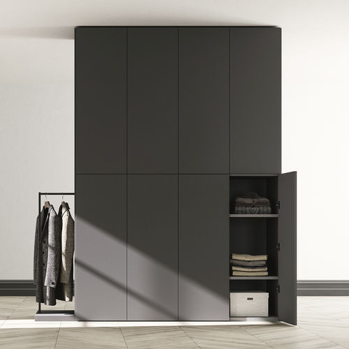 Armadio modulare - SM2018 - ZALF spa - contemporaneo / in melaminico / con ante battenti