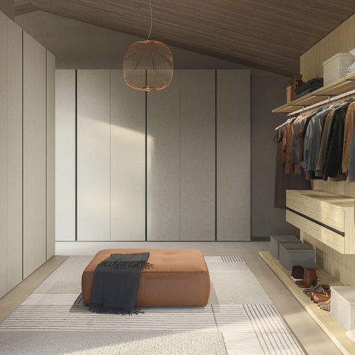 Cabina armadio modulare - FLEXY SM2526 - ZALF spa - contemporanea / in melaminico / opaca