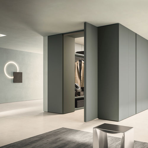 Cabina armadio modulare - FLEXY SM2004 - ZALF spa - contemporanea / in melaminico / con sportello battente