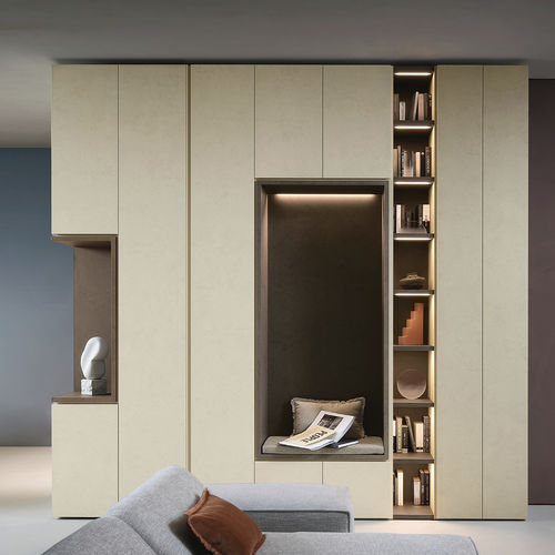 Libreria modulare - FREESPACE SM2503 - ZALF spa - ad angolo / contemporanea / in melaminico
