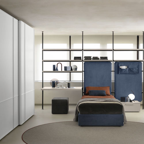 Cameretta blu per bambini - SM2104 - ZALF spa - in tessuto / in melaminico / per ragazzo