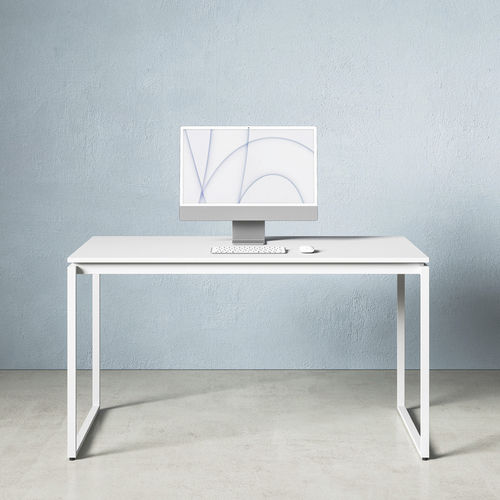 Scrivania da terra - SCRIBA - ZALF spa - contemporanea / in melaminico / dritta