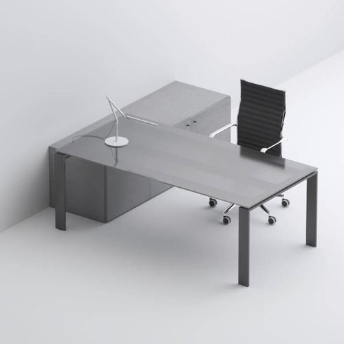 Scrivania direzionale - SM2576 - ZALF spa - da terra / contemporanea / in legno