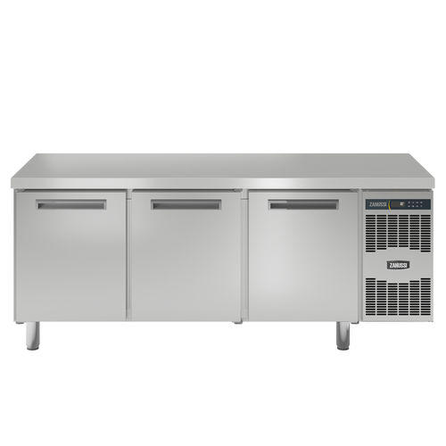 Tavolo di preparazione in acciaio inossidabile - 110908 - ZANUSSI PROFESSIONAL - refrigerato / con contenitore / professionale