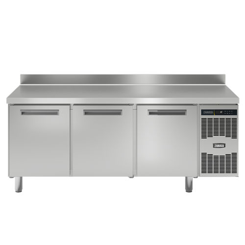 Tavolo di preparazione in acciaio inossidabile - 110916 - ZANUSSI PROFESSIONAL - refrigerato / con contenitore / professionale