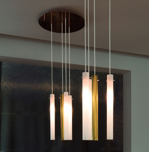 Lampada a sospensione - WL1 - STENG - in alluminio / in ottone / in vetro