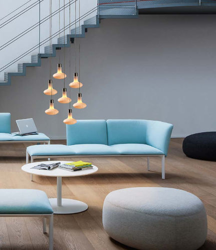 Lampada a sospensione - WOASH - STENG - in porcellana / contemporanea / con cavo