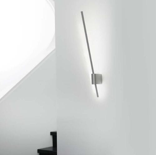 Applique contemporanea - AX - STENG - da interno / in nichel / lineare