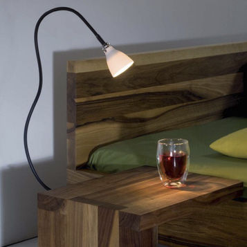 Lampada da tavolo - OPTIMAL FLEX - STENG - in vetro / contemporanea / con cavo