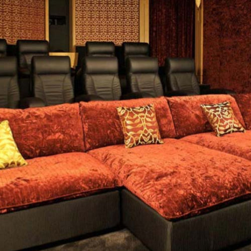 Poltrona per cinema in tessuto - VOTRE CINEMA - in pelle / home cinema / per uso residenziale