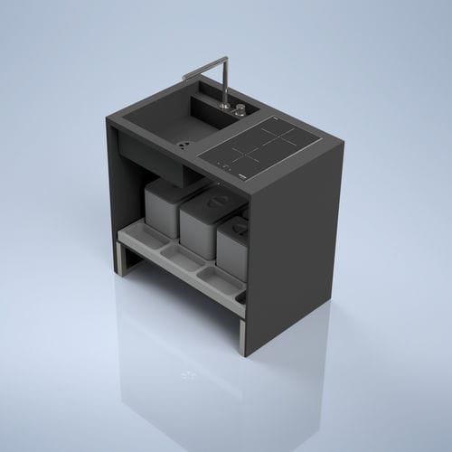 Piano di lavoro per cucina in Solid Surface - Cel Components S.r.l. - da interno / da esterno