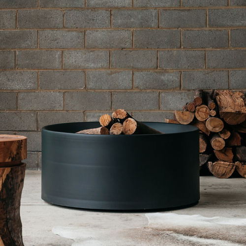 Braciere da giardino a legna - FLOAT - LifeSpaceJourney - in metallo