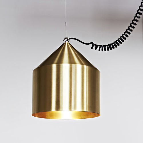Lampada a sospensione - SILO - LifeSpaceJourney - in acciaio / design Bauhaus / con cavo