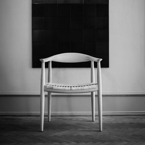 Sedia contemporanea - pp501/pp503  - PP MØBLER - da interno / in pelle / in corda