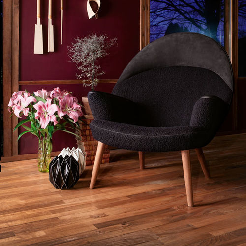 Poltrona contemporanea - pp521  - PP MØBLER - in tessuto / in pelle / con schienale alto