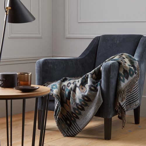 Plaid in lana - JOVANI - MADURA - in cotone / in acrilico