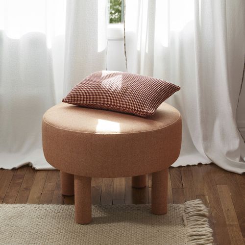 Pouf contemporaneo - DINO  - MADURA - in tessuto / in espanso / tondo