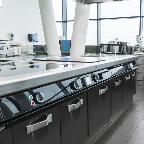 Cucina professionale in metallo - FUSION - gico spa - modulare / con isola / monoblocco