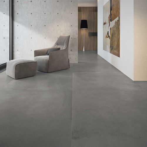 Piastrella aspetto cemento - GRANDE CONCRETE LOOK  - MARAZZI - in gres porcellanato / opaca / finitura naturale